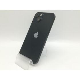 【中古】Apple au 【SIMフリー】 iPhone 13 128GB ミッドナイト MLNC3J/A【福岡天神】保証期間１ヶ月【ランクC】