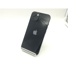 【中古】【赤ロム保証あり】Apple au 【SIMフリー】 iPhone 13 128GB ミッドナイト MLNC3J/A【広島】保証期間１ヶ月【ランクC】