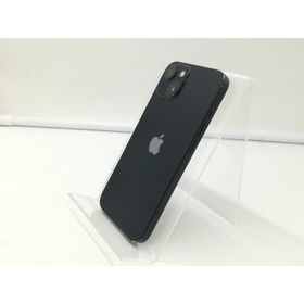 【中古】Apple au 【SIMフリー】 iPhone 13 128GB ミッドナイト MLNC3J/A【札幌】保証期間１ヶ月【ランクB】