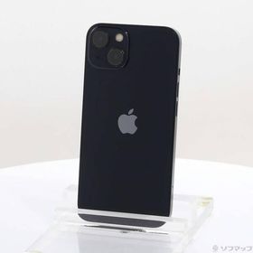 〔中古〕Apple(アップル) iPhone13 128GB ミッドナイト MLNC3J／A SIMフリー 〔ネットワーク利用制限▲〕〔377-ud〕