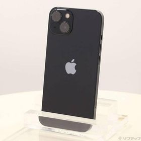 〔中古〕Apple(アップル) iPhone13 128GB ミッドナイト MLNC3J／A SIMフリー〔198-ud〕