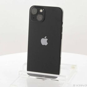 〔中古〕Apple(アップル) iPhone13 128GB ミッドナイト MLNC3J／A SIMフリー 〔ネットワーク利用制限▲〕〔377-ud〕