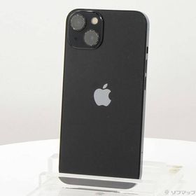 〔中古〕Apple(アップル) iPhone13 128GB ミッドナイト MLNC3J／A SIMフリー〔269-ud〕