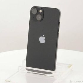 〔中古〕Apple(アップル) iPhone13 128GB ミッドナイト MLNC3J／A SIMフリー〔258-ud〕