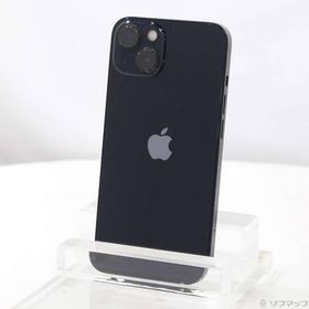 〔中古〕Apple(アップル) iPhone13 128GB ミッドナイト MLNC3J／A SIMフリー〔198-ud〕