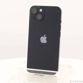 〔中古〕Apple(アップル) iPhone13 128GB ミッドナイト MLNC3J／A SIMフリー〔247-ud〕