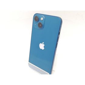 【中古】Apple 国内版 【SIMフリー】 iPhone 13 128GB ブルー MLNG3J/A【熊本】保証期間１ヶ月【ランクB】