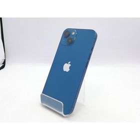 【中古】Apple 国内版 【SIMフリー】 iPhone 13 128GB ブルー MLNG3J/A【立川フロム中武】保証期間１ヶ月【ランクB】