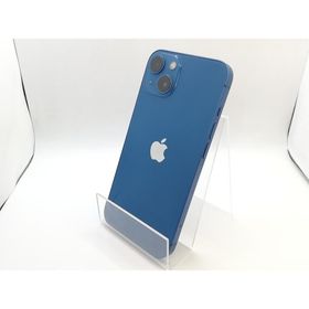 【中古】Apple 国内版 【SIMフリー】 iPhone 13 128GB ブルー MLNG3J/A【熊本】保証期間１ヶ月【ランクB】
