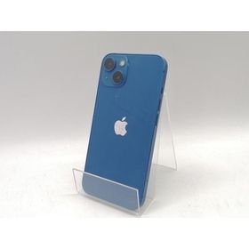 【中古】【赤ロム保証あり】Apple ymobile 【SIMフリー】 iPhone 13 128GB ブルー MLNG3J/A【熊本】保証期間１ヶ月【ランクB】