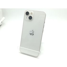【中古】Apple docomo 【SIMフリー】 iPhone 13 256GB スターライト MLNJ3J/A【柏】保証期間１週間【ランクC】
