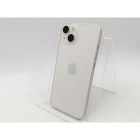 【中古】Apple 楽天モバイル 【SIMフリー】 iPhone 13 256GB スターライト MLNJ3J/A【千葉】保証期間１ヶ月【ランクC】