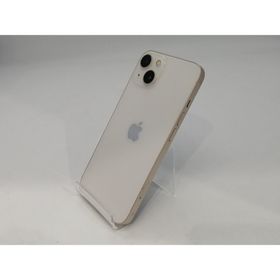 【中古】Apple docomo 【SIMフリー】 iPhone 13 256GB スターライト MLNJ3J/A【秋葉5号】保証期間１ヶ月【ランクC】