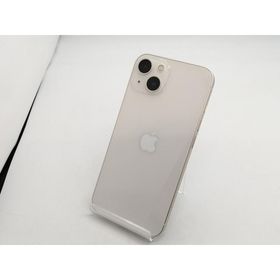 【中古】Apple 楽天モバイル 【SIMフリー】 iPhone 13 256GB スターライト MLNJ3J/A【広島本通】保証期間１ヶ月【ランクC】