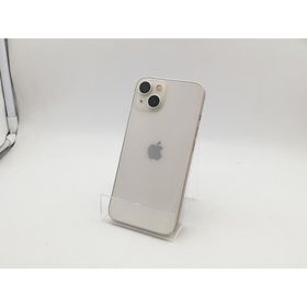 【中古】Apple 国内版 【SIMフリー】 iPhone 13 256GB スターライト MLNJ3J/A【柏】保証期間１週間【ランクC】