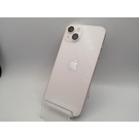【中古】Apple docomo 【SIMフリー】 iPhone 13 256GB スターライト MLNJ3J/A【秋葉本店】保証期間１ヶ月【ランクB】