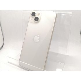 【中古】Apple SoftBank 【SIMフリー】 iPhone 13 256GB スターライト MLNJ3J/A【川崎駅前】保証期間１ヶ月【ランクA】