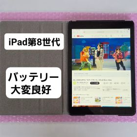 iPad 第8世代 バッテリー大変良好 本体カバー付き WIFIモデル