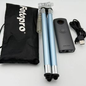 【動作確認済】RICOH THETA V 三脚付 リコー シータ 360度カメラ