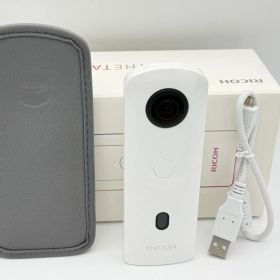 【美品】RICOH THETA SC2 ホワイト リコー シータ 360度カメラ R03030