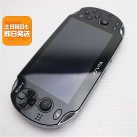 美品 PCH-1100 PS VITA ブラック 即日発送 game SONY PlayStation 3G/Wi-Fi 本体 あすつく 土日祝発送OK