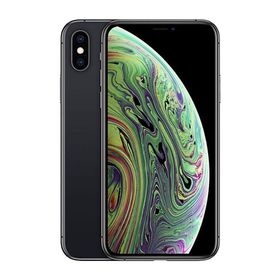 iPhoneXS[64GB] SIMロック解除 au スペースグレイ【安心保証】