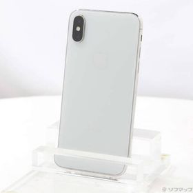 〔中古〕Apple(アップル) iPhoneXS 64GB シルバー MTAX2J／A SIMフリー〔377-ud〕