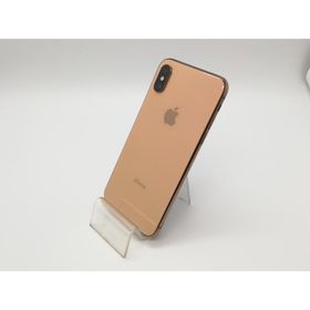 【中古】Apple au 【SIMロック解除済み】 iPhone XS 64GB ゴールド MTAY2J/A【アリオ倉敷】保証期間１ヶ月【ランクC】