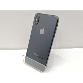 【中古】Apple SoftBank 【SIMロック解除済み】 iPhone XS 256GB スペースグレイ MTE02J/A【仙台イービーンズ】保証期間１ヶ月【ランクC】
