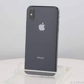 〔中古〕Apple(アップル) iPhoneXS 256GB スペースグレイ MTE02J／A SIMフリー〔349-ud〕