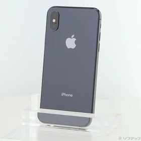 〔中古〕Apple(アップル) iPhoneXS 256GB スペースグレイ MTE02J／A SIMフリー〔352-ud〕