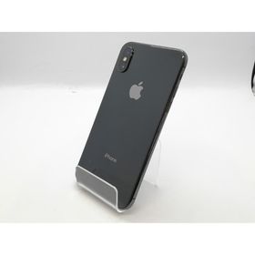 【中古】Apple au 【SIMロック解除済み】 iPhone XS 64GB スペースグレイ MTAW2J/A【立川フロム中武】保証期間１ヶ月【ランクB】