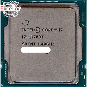 インテル(intel)のCore i7 11700T 1.4.GHz LGA1200 SRKNT(PCパーツ)