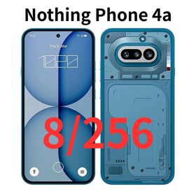 ナッシング(NOTHING)の【新品】Nothing Phone 4a｜12/256 ブルー【SIMフリー】(スマートフォン本体)
