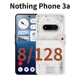 ナッシング(NOTHING)の【新品】Nothing Phone 3a｜8/128 ホワイト｜SIMフリー(スマートフォン本体)