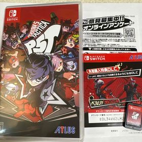 アトラス(ATLAS)の早期購入版 ペルソナ5 タクティカ Nintendo Switch 送料無料！(家庭用ゲームソフト)