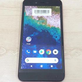 SIMフリーAndroid One S3 ピンク SIMロック解除スマートフォン