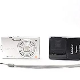 【中古】パナソニック デジタルカメラ ルミックス プレシャスシルバー DMC-FX66-S