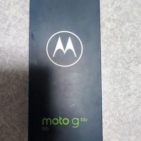 モトローラg53y青(スマートフォン本体)