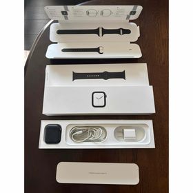 アップル(Apple)のApple Watch Series 4 44mm グレイアルミ ブラックスポ(その他)
