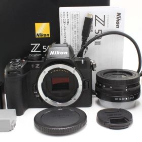 505ショット！Nikon Z50II レンズキット NIKKOR Z DX 16-50mm f/3.5-6.3 VR付属 ニコン