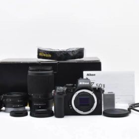 ★新品級★《ショット数9,042回》ニコン Nikon Z50II ダブルズームキット★ YMA1136＃13