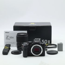 【ショット数222】Nikon Z50II 18-140 VR レンズキット｜APS-C ミラーレス一眼｜高倍率ズーム・手ブレ補正VR・高速AF・旅行／運動会向け ニコンZマウント【中古】