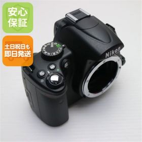 ニコン(Nikon)の超美品 Nikon D5000 ブラック ボディ M555(デジタル一眼)
