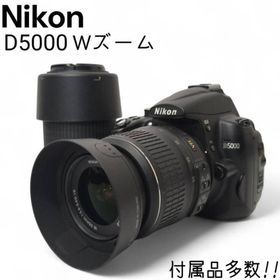 ニコン(Nikon)の【液晶訳有/ショット数極少】 Nikon D5000 デジタル一眼レフ Wズーム(デジタル一眼)