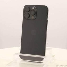 〔中古〕Apple(アップル) iPhone16 Pro Max 1TB ブラックチタニウム MYWQ3J／A SIMフリー〔198-ud〕