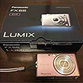 【中古】パナソニック デジタルカメラ ルミックス スイートピンク DMC-FX66-P wyw801m