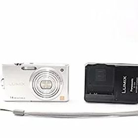 【中古】パナソニック デジタルカメラ ルミックス プレシャスシルバー DMC-FX66-S