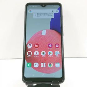 Galaxy A22 5G SC-56B ドコモ ブラック 送料無料 本体 c19045 【中古】