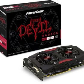 【中古】 PowerColor ビデオカード AMD RADEON RX470搭載 AXRX 470 4GBD5-3DH/OC